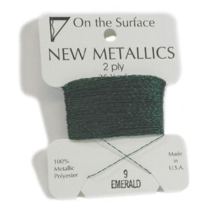 Metallic Thread – Blue Santa Beads