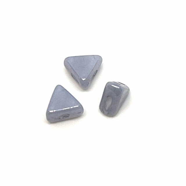 Kheops 2 Hole Blue Santa Beads