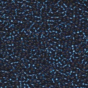 M-91425-11R Dyed S/L Blue Zircon