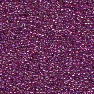 M-9264-11R Raspberry Lined Crystal AB