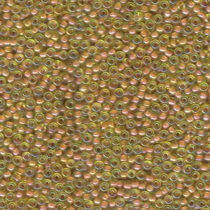 M-9345-11R Dk Pink Lined Chartreuse