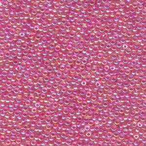 M-9355-11R Hot Pink Lined Crystal