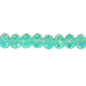 CRY-2RL16AB 2x2x1.5 Roundels Aquamarine