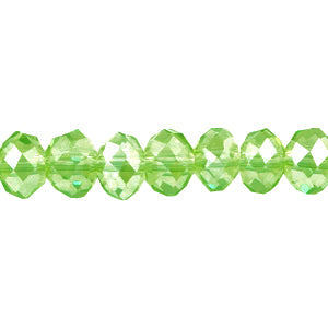 CRY-2RL23 2x2x1.5 Roundels Olivine