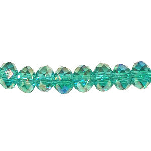 CRY-4RL36AB 4x3 Roundels Green Zircon AB