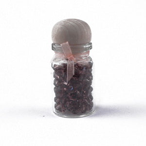 CRY-3BI10 3mm Bicone Med. Amythest