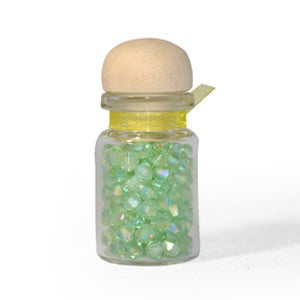 CRY-6BI22AB 6mm Bicone Chrysolite AB