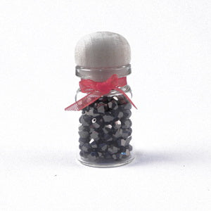 CRY-6BI27 6mm Bicone Hematite