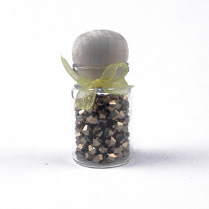 CRY-3BI31 3mm Bicone Gold Plated