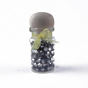 CRY-6BI33 6mm Bicone Silver