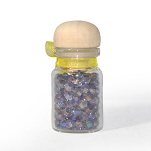 CRY-6BI34AB 6mm Bicone Violet AB