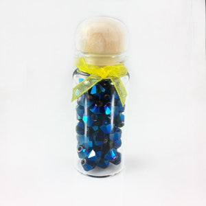 CRY-3BI39 3mm Bicone Blue Light