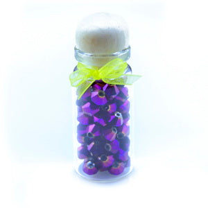 CRY-6BI40 6mm Bicone Purple Light