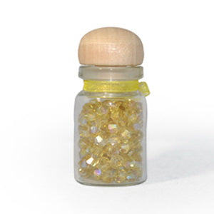 CRY-4BI4AB 4mm Bicone Lime AB