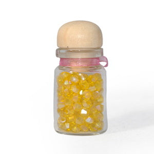 CRY-4BI5AB 4mm Bicone Yellow Gold AB