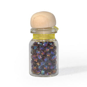 CRY-4BI9AB 4mm Bicone Amethyst AB