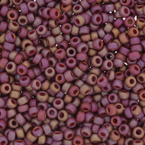 M-94696-8R Frost OP Glaze RB Dark Red