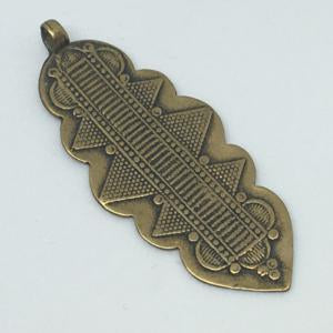 AF103-B  Bronze Afghanistan 50x20 mm