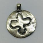 AFG18-S  Sterling Silver Afghanistan 23.8x28.3 mm
