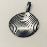 AFG34-S  Sterling Silver Afghanistan 23.4x27.6 mm