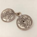 BUT30-S  Sterling Silver 54.8x27.2 mm