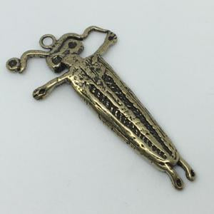 CADW2-W  White bronze Afghanistan 49.5x22.9 mm