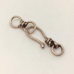 CL6-W  White Bronze Clasp