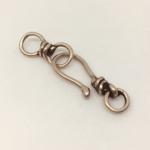CL6-W  White Bronze Clasp 36 mm