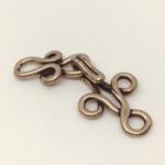 CLL9-W  White Bronze Clasp 44.0 mm