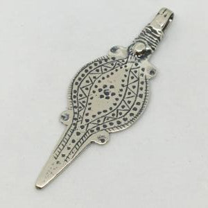 MSP1-S  Sterling Silver Africa 61.3x19.7 mm