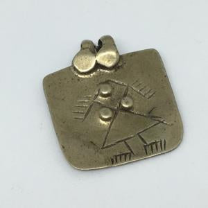 N131-W  Bronze India 28.5x24.7 mm