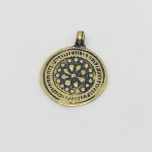 P9-B  Bronze Pakistan 20.8x16.9 mm