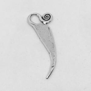 VIET-S  Sterling Silver 38.5x12.8 mm