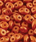 CZ2-DUO502010-24106 Gold Shine Brick Red