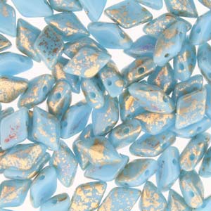 CZ2-GD8563030-94401 Gold Splash Turq Blue