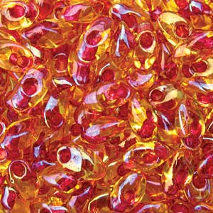 M-363-LMA Dark Pink Lined Amber