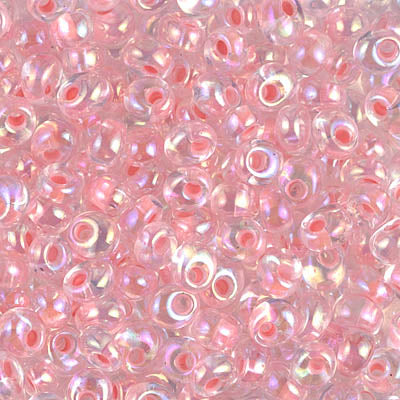 M-2147-MA Salmon Lined Crystal AB