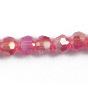 CRY-4R12AB 4mm - 32 cut Red AB