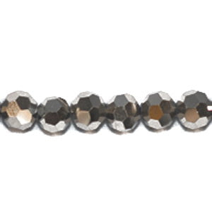 CRY-4R33 4mm - 32 cut Silver