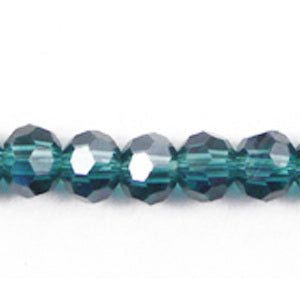 CRY-4R36 4mm - 32 cut Green Zircon