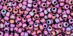 T-704-11R Matte Raku Plum/Teal Iris