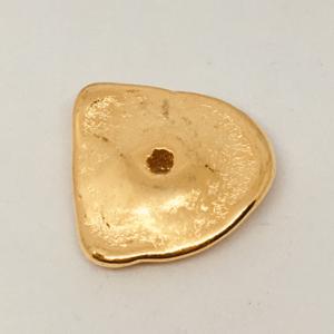 CA-MC-AK8-G Medium Lumpy Bead 22x5mm Gold