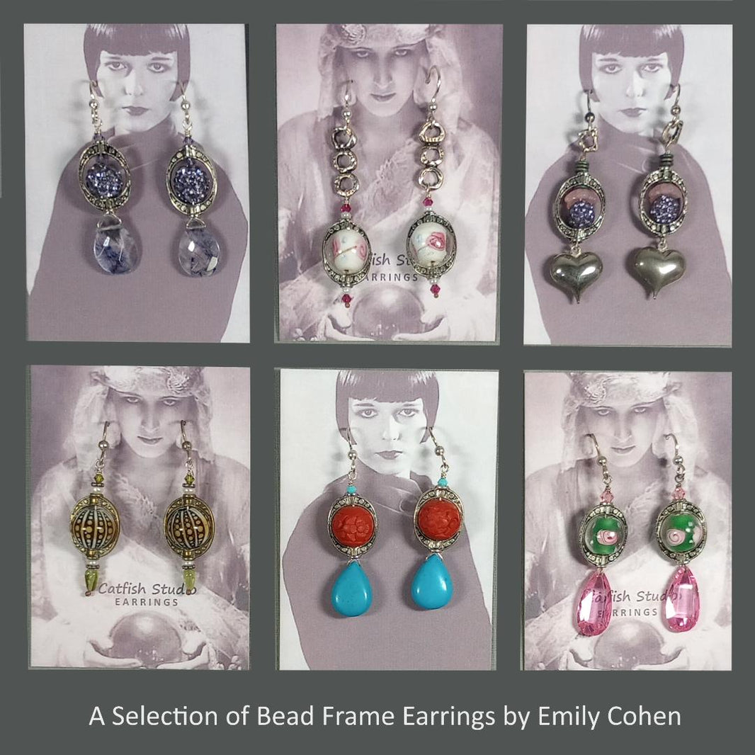 April Classes Blue Santa Beads