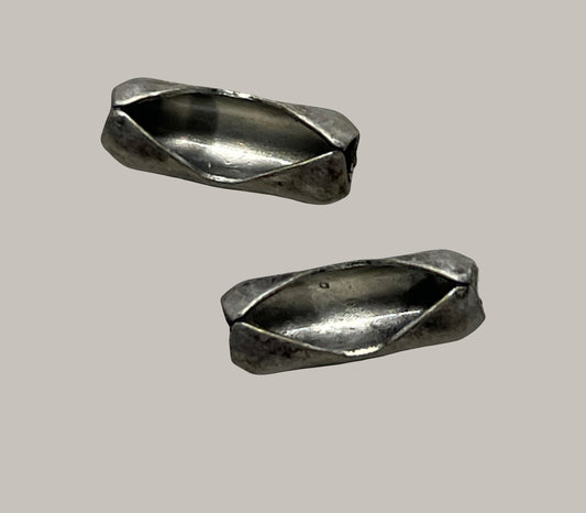 2.3mm Ball Chain Connector Silver
