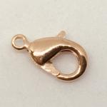 12x7mm RG Lobster Rose Gold