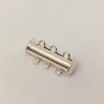 3 Loop Slide Clasp Silver