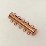 5 Loop Slide Clasp Copper