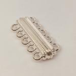 5 Strand Mag Clasp Silver