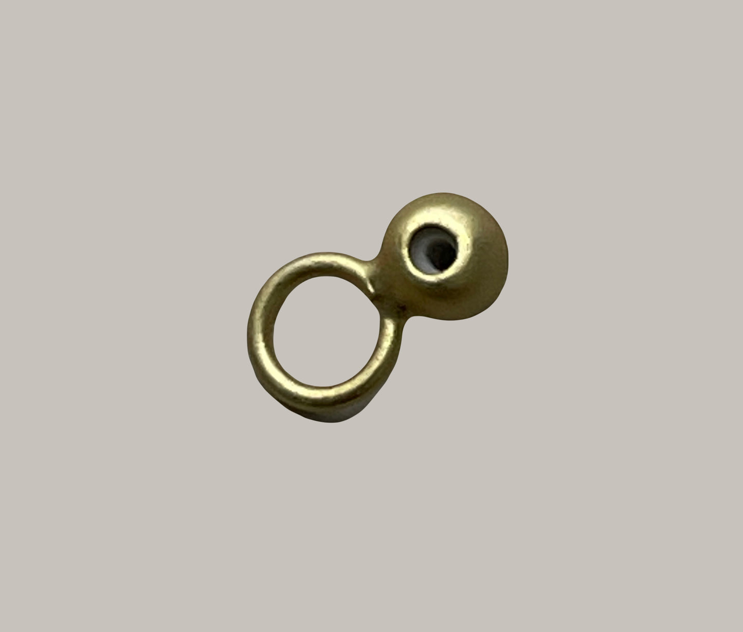 3mm Smart Bead Satin Gold