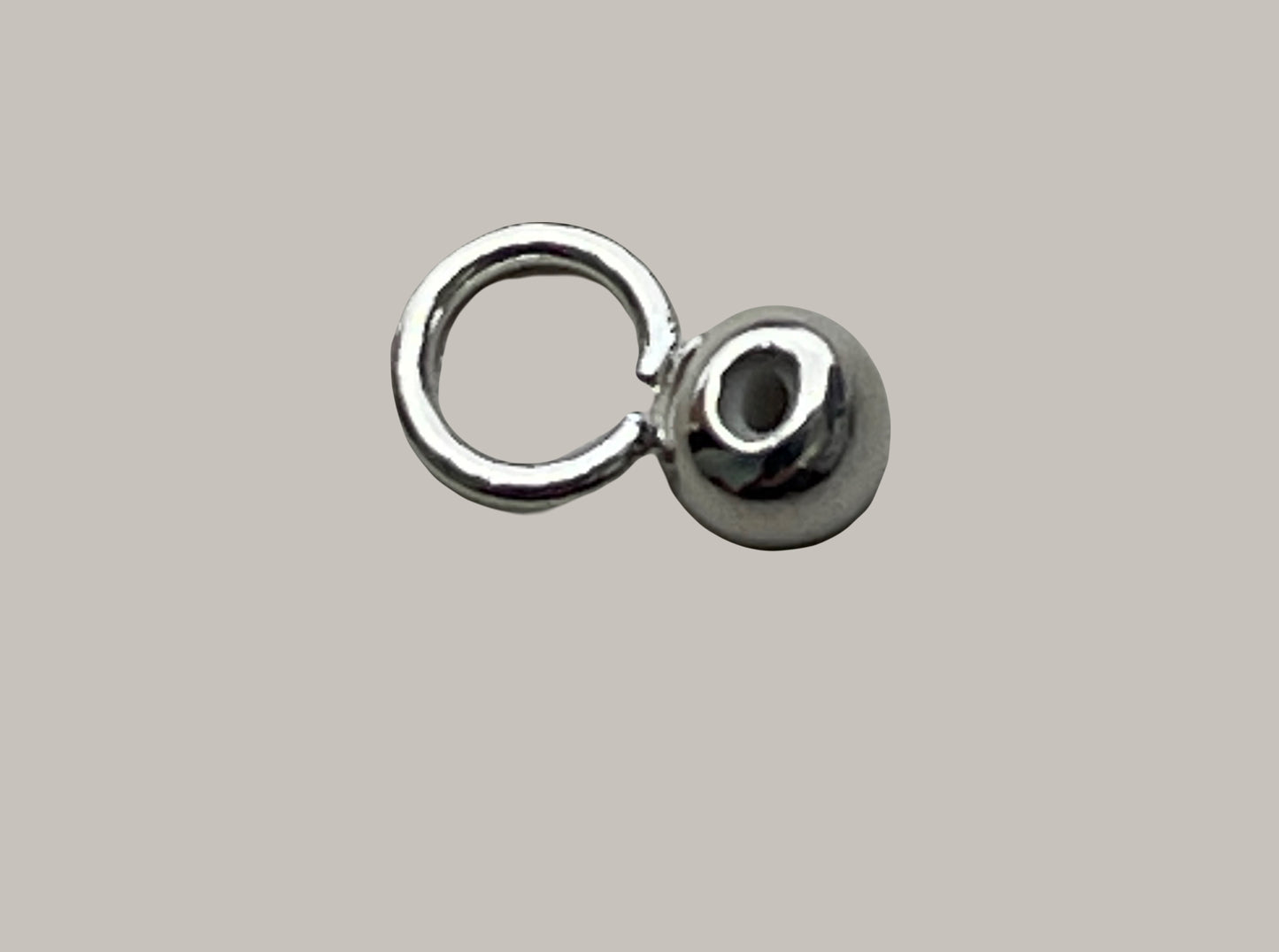 3mm Smart Bead Silver